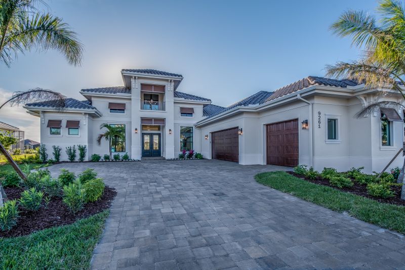 Finished Paver Driveway